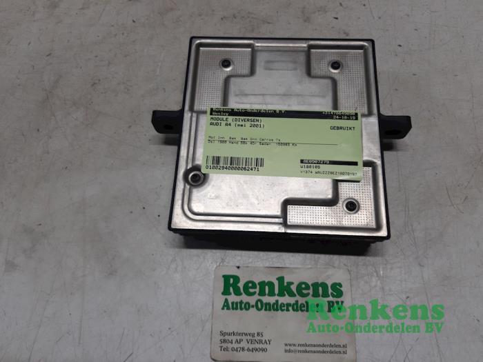 Gebruikte Module (diversen) Audi A4 (B6) 1.9 TDI PDE 130 Prijs € 45,00 Margeregeling aangeboden door Renkens Auto-Onderdelen B.V.