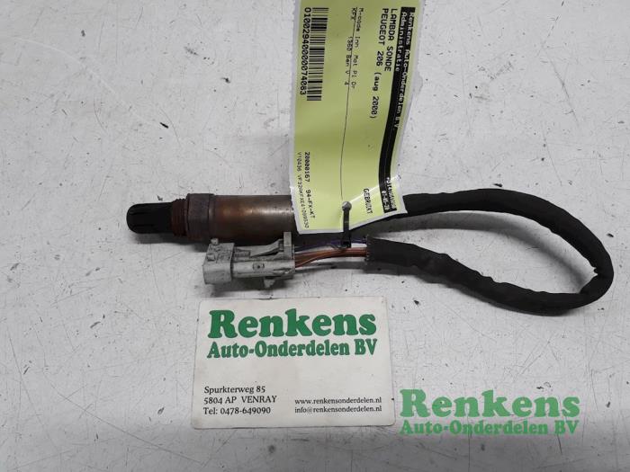 Gebruikte Lambda Sonde Peugeot 206 (2A/C/H/J/S) 1.4 XR,XS,XT,Gentry Prijs € 20,00 Margeregeling aangeboden door Renkens Auto-Onderdelen B.V.