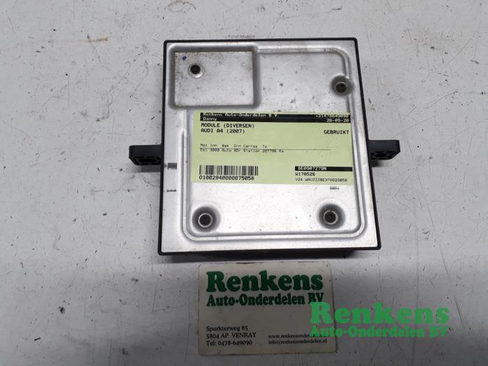 Gebruikte Module (diversen) Audi A4 Avant Quattro (B7) 3.0 TDI V6 24V Prijs € 50,00 Margeregeling aangeboden door Renkens Auto-Onderdelen B.V.