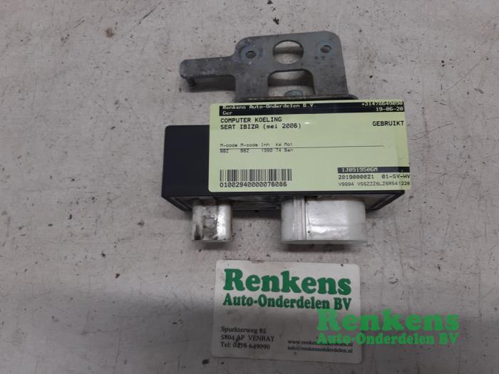 Gebruikte Computer Koeling Seat Ibiza III (6L1) 1.4 16V 100 Prijs € 15,00 Margeregeling aangeboden door Renkens Auto-Onderdelen B.V.