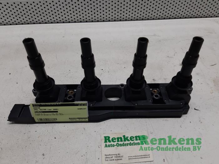 Gebruikte Bobine Opel Vectra B (38) 1.8 16V Ecotec Prijs € 40,00 Margeregeling aangeboden door Renkens Auto-Onderdelen B.V.