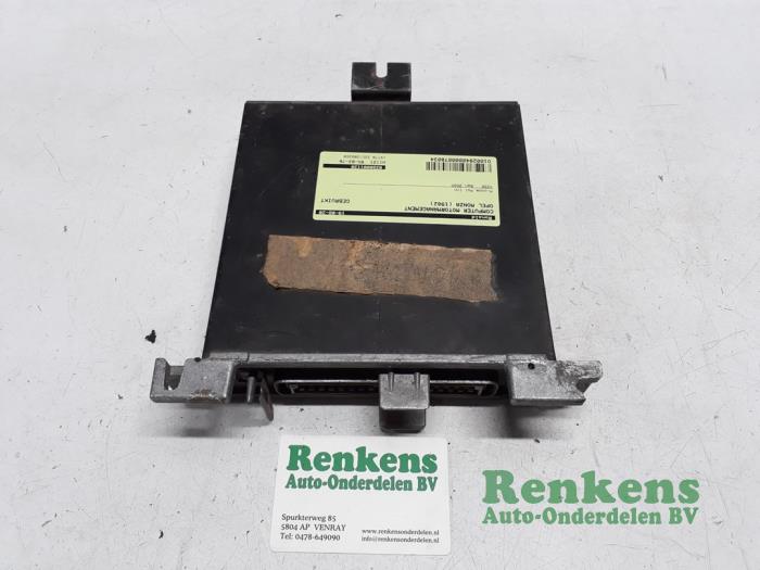 Gebruikte Computer Motormanagement Opel Monza 2.5 i Prijs € 75,00 Margeregeling aangeboden door Renkens Auto-Onderdelen B.V.
