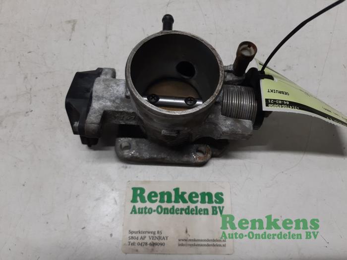 Gebruikte Gasklephuis Hyundai Getz 1.3i 12V Prijs € 35,00 Margeregeling aangeboden door Renkens Auto-Onderdelen B.V.