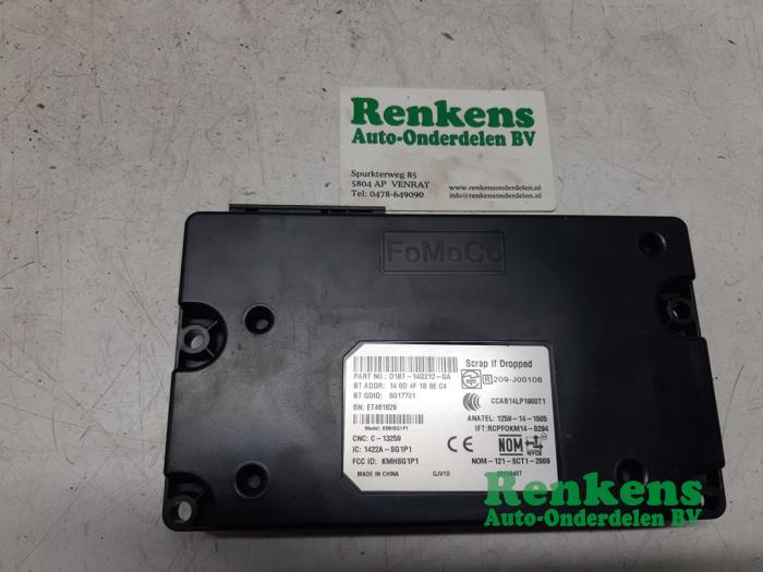 Gebruikte Bluetooth module Ford Fiesta 6 (JA8) 1.0 EcoBoost 12V 125 Prijs € 60,00 Margeregeling aangeboden door Renkens Auto-Onderdelen B.V.