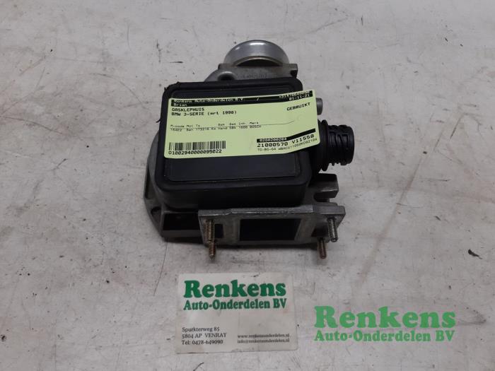 Gebruikte Gasklephuis BMW 3 serie Compact (E36/5) 316i Prijs € 40,00 Margeregeling aangeboden door Renkens Auto-Onderdelen B.V.