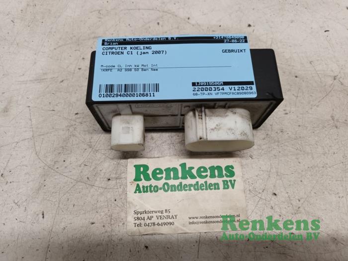 Computer Koeling van een Citroën C1 1.0 12V 2007