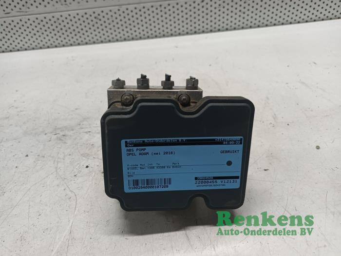 Gebruikte ABS Pomp Opel Adam 1.4 16V Bi-Fuel Ecoflex Prijs € 150,00 Margeregeling aangeboden door Renkens Auto-Onderdelen B.V.