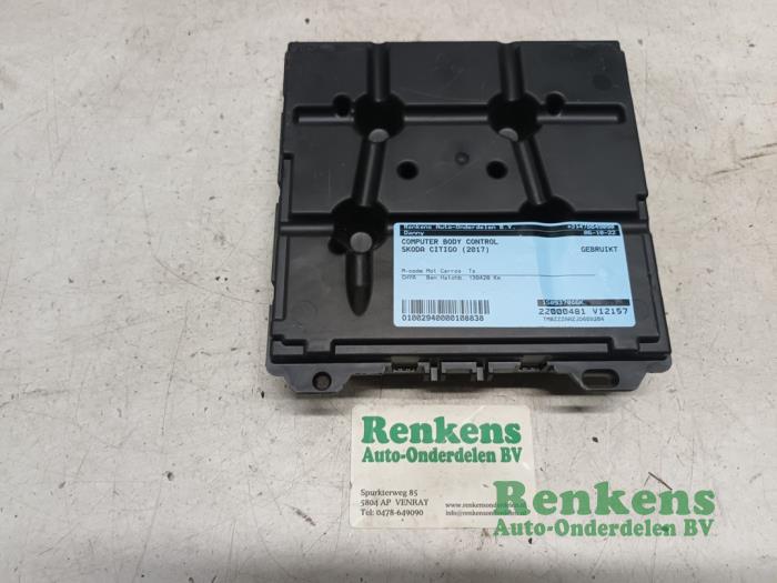 Gebruikte Computer Body Control Skoda Citigo 1.0 12V Prijs € 75,00 Margeregeling aangeboden door Renkens Auto-Onderdelen B.V.