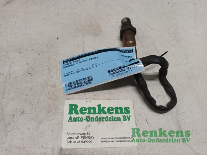 Gebruikte Lambda Sonde Mercedes A (W169) 2.0 A-200 5-Drs. Prijs € 20,00 Margeregeling aangeboden door Renkens Auto-Onderdelen B.V.