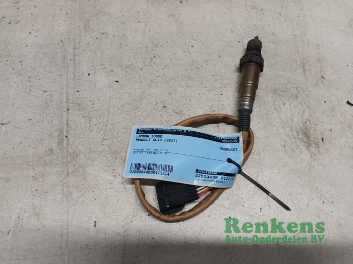 Gebruikte Lambda Sonde Renault Clio IV (5R) 1.2 16V Prijs € 30,00 Margeregeling aangeboden door Renkens Auto-Onderdelen B.V.