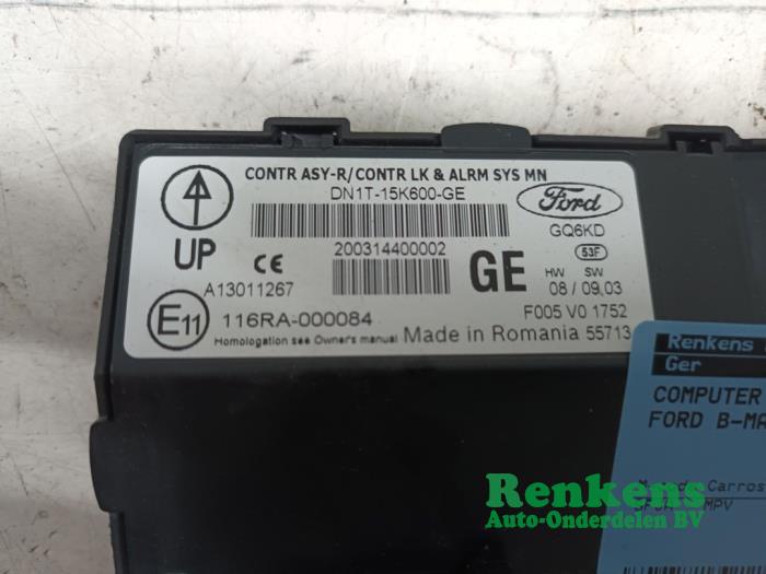 Computer Body Control van een Ford B-Max (JK8) 1.0 EcoBoost 12V 100 2016