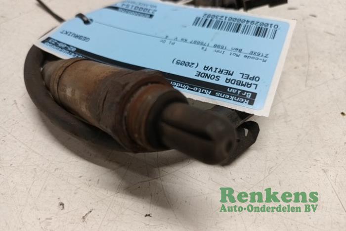 Lambda Sonde van een Opel Meriva 1.6 16V 2005