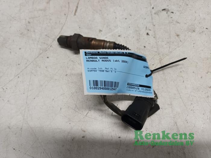 Gebruikte Lambda Sonde Renault Modus/Grand Modus (JP) 1.6 16V Prijs € 20,00 Margeregeling aangeboden door Renkens Auto-Onderdelen B.V.