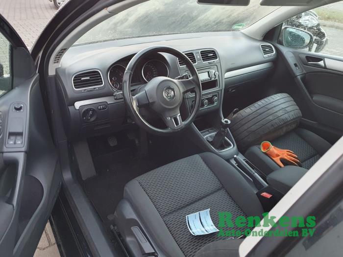 Module + Airbag Set van een Volkswagen Golf VI (5K1) 1.4 16V 2010