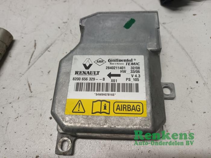 Airbag Set+Module van een Renault Kangoo Express (FW) 1.5 dCi 70 2008
