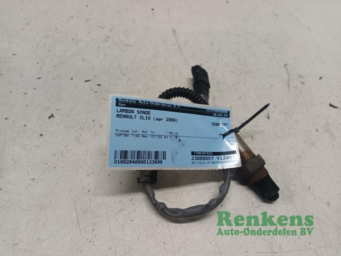 Gebruikte Lambda Sonde Renault Clio III Estate/Grandtour (KR) 1.2 16V TCE 100 Prijs € 20,00 Margeregeling aangeboden door Renkens Auto-Onderdelen B.V.