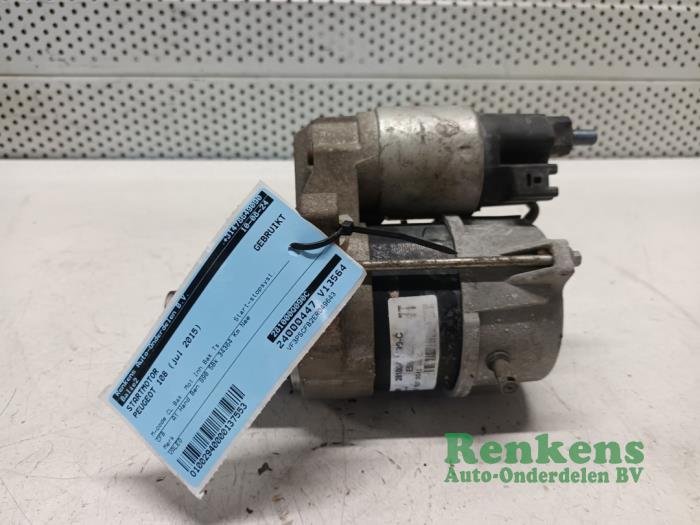 Gebruikte Startmotor Peugeot 108 1.0 12V Prijs € 30,00 Margeregeling aangeboden door Renkens Auto-Onderdelen B.V.
