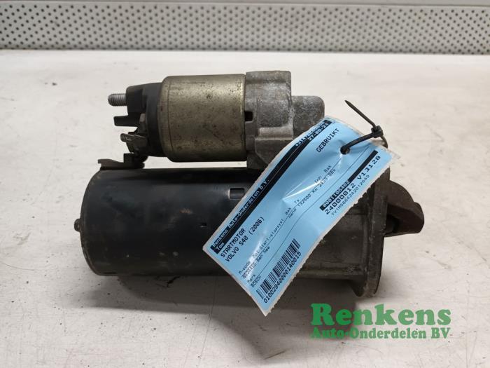 Gebruikte Startmotor Volvo S40 (MS) 2.4 20V Prijs € 30,00 Margeregeling aangeboden door Renkens Auto-Onderdelen B.V.
