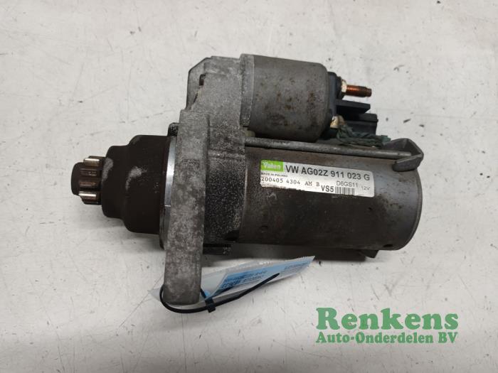 Gebruikte Startmotor Seat Altea (5P1) 2.0 FSI 16V Prijs € 30,00 Margeregeling aangeboden door Renkens Auto-Onderdelen B.V.