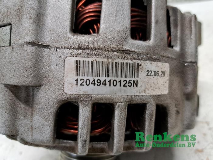 Dynamo van een Peugeot 307 SW (3H) 1.6 16V 2004