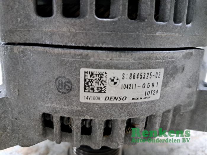Dynamo van een BMW 1 serie (F20) 120i 2.0 16V 2017