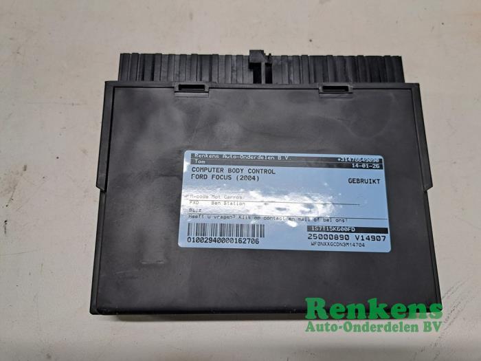 Gebruikte Computer Body Control Ford Focus 1 1.4 16V Prijs € 35,00 Margeregeling aangeboden door Renkens Auto-Onderdelen B.V.