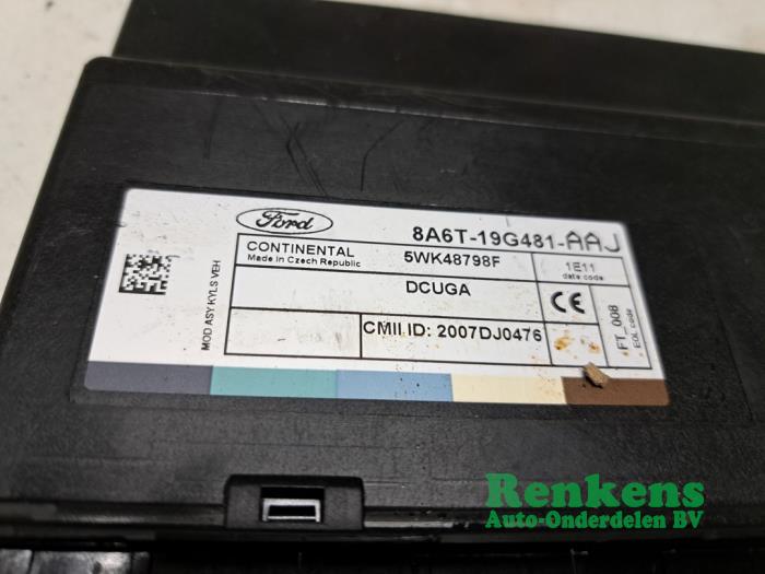 BCM van een Ford Fiesta 6 (JA8) 1.6 16V Ti 2011