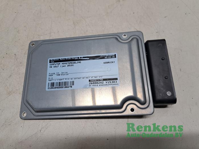 Gebruikte Computer hoogteregeling Volkswagen Golf VII Variant (AUVV) 1.5 TSI Evo BMT 16V Prijs € 40,00 Margeregeling aangeboden door Renkens Auto-Onderdelen B.V.
