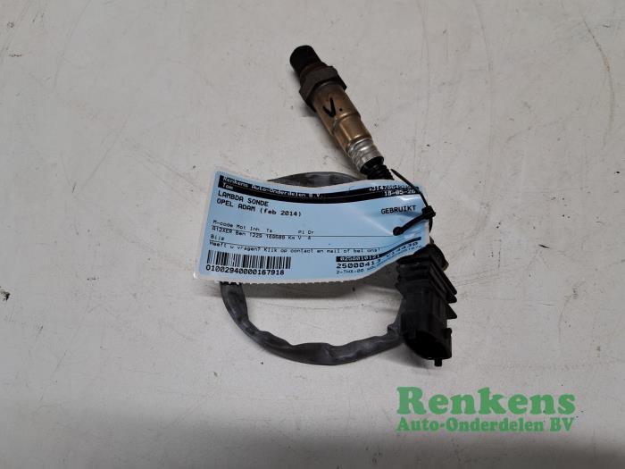 Gebruikte Lambda Sonde Opel Adam 1.2 16V Prijs € 20,00 Margeregeling aangeboden door Renkens Auto-Onderdelen B.V.