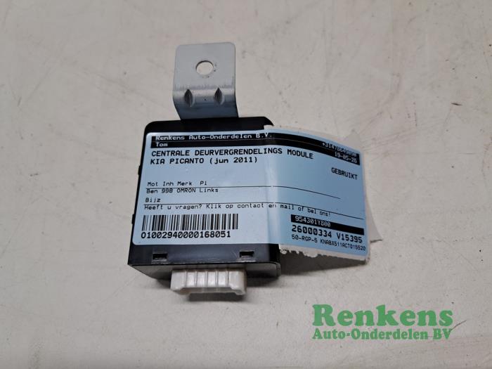 Gebruikte Module Centrale Deurvergrendeling Kia Picanto (TA) 1.0 12V Prijs € 30,00 Margeregeling aangeboden door Renkens Auto-Onderdelen B.V.
