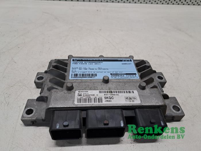 Gebruikte Computer Motormanagement Ford Fiesta 6 (JA8) 1.4 16V Prijs € 60,00 Margeregeling aangeboden door Renkens Auto-Onderdelen B.V.