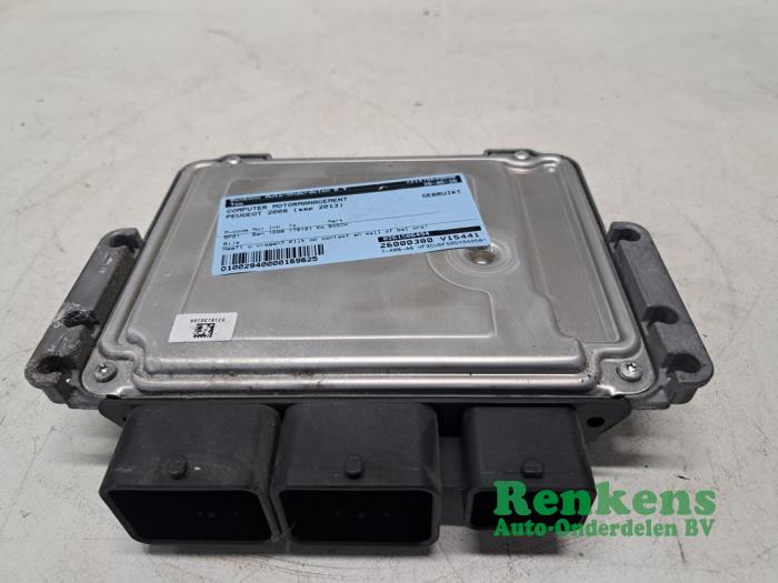 Gebruikte Computer Motormanagement Peugeot 2008 (CU) 1.6 VTI 16V Prijs € 125,00 Margeregeling aangeboden door Renkens Auto-Onderdelen B.V.