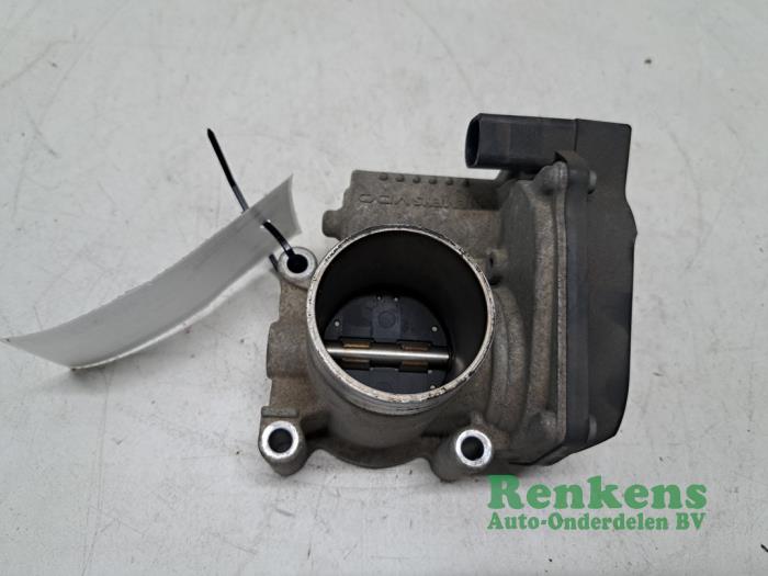 Gebruikte Gasklephuis Volkswagen Fox (5Z) 1.4 16V Prijs € 25,00 Margeregeling aangeboden door Renkens Auto-Onderdelen B.V.