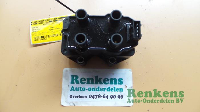 Gebruikte Bobine Citroen Xsara (N1) 1.8i SX,Excl.Autom. Prijs € 30,00 Margeregeling aangeboden door Renkens Auto-Onderdelen B.V.