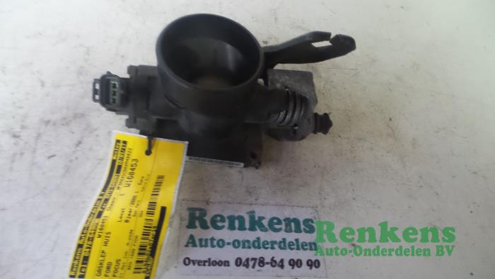Gebruikte Gasklephuis Ford Focus 1 1.6 16V Prijs € 35,00 Margeregeling aangeboden door Renkens Auto-Onderdelen B.V.
