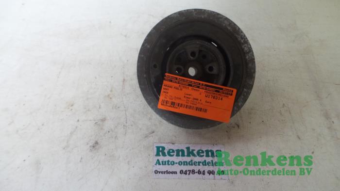 Gebruikte Poelie Krukas Seat Inca (6K9) 1.9 D Prijs € 25,00 Margeregeling aangeboden door Renkens Auto-Onderdelen B.V.