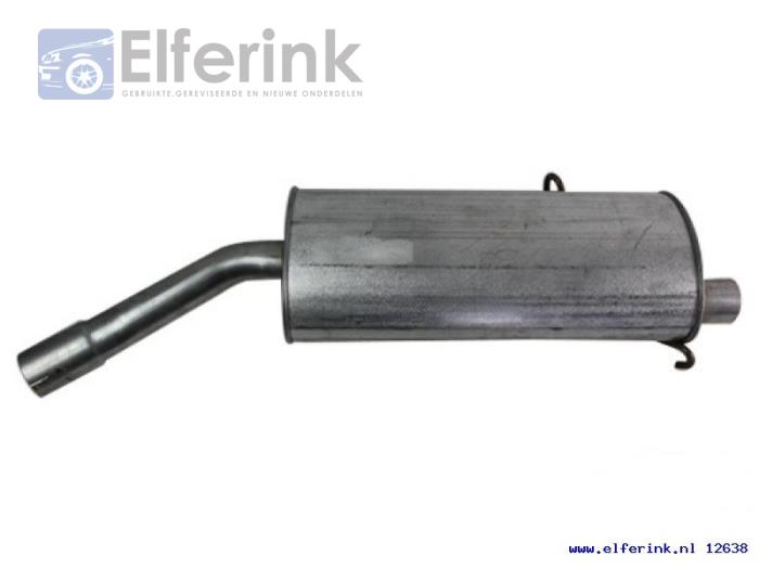Exhaust middle silencer Saab 900