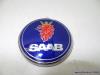 Embleem van een Saab 9-5 2001