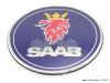 Embleem van een Saab 9-5 2008