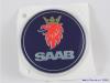 Embleem van een Saab 9-5 2004