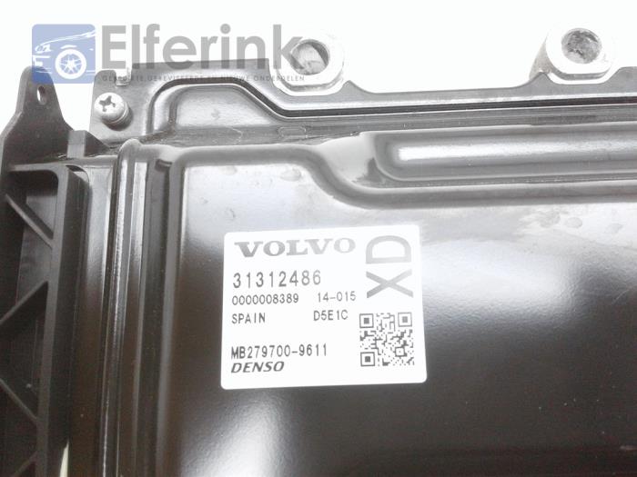 Inspuitcomputer van een Volvo XC60 I (DZ) 2.0 D4 16V 2014