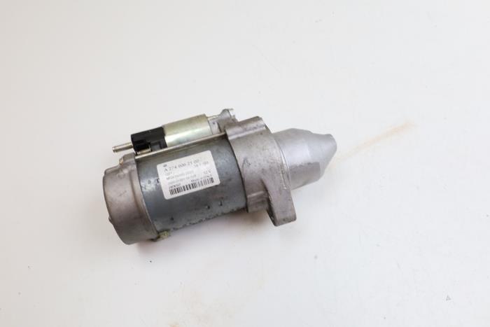 Startmotor van een Mercedes-Benz GLC (X253) 2.0 260 16V 4-Matic 2016