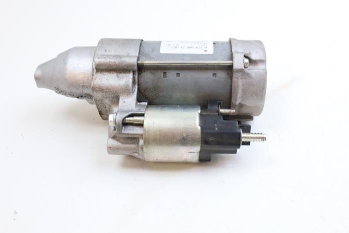 Startmotor van een Mercedes-Benz GLC (X253) 2.0 260 16V 4-Matic 2016