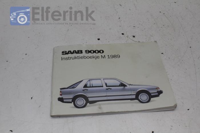 Instructie Boekje Saab 9000