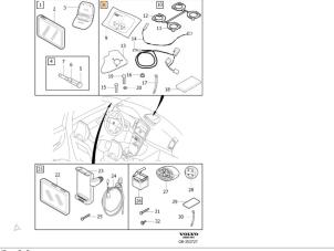 Gebruikte Diversen Volvo V50 Prijs € 25,00 Margeregeling aangeboden door Auto Demontage Elferink B.V.