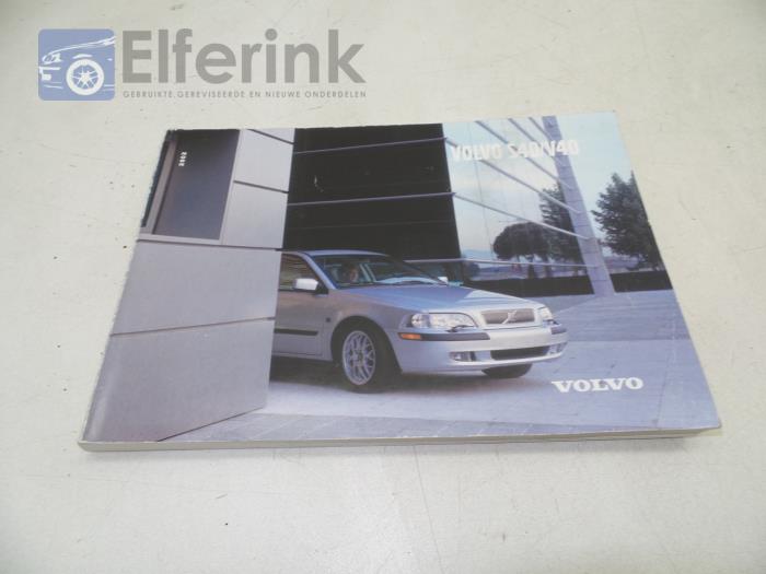 Instructie Boekje Volvo S40