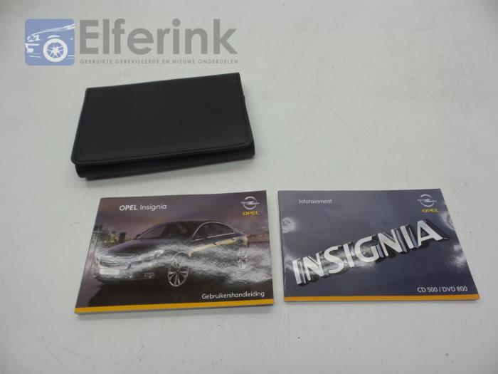 Instruction Booklet Opel Insignia