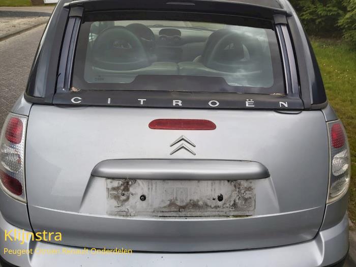 Achterklep van een Citroën C3 Pluriel (HB) 1.6 16V 2003