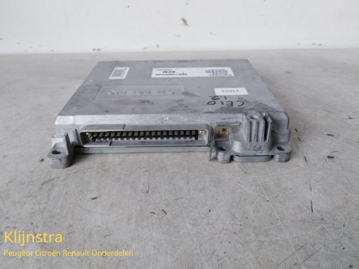 Gebruikte Computer Motormanagement Renault Clio (B/C57/357/557/577) 1.2 RL,RN Kat. Prijs € 100,00 Margeregeling aangeboden door Fa. Klijnstra & Zn. VOF