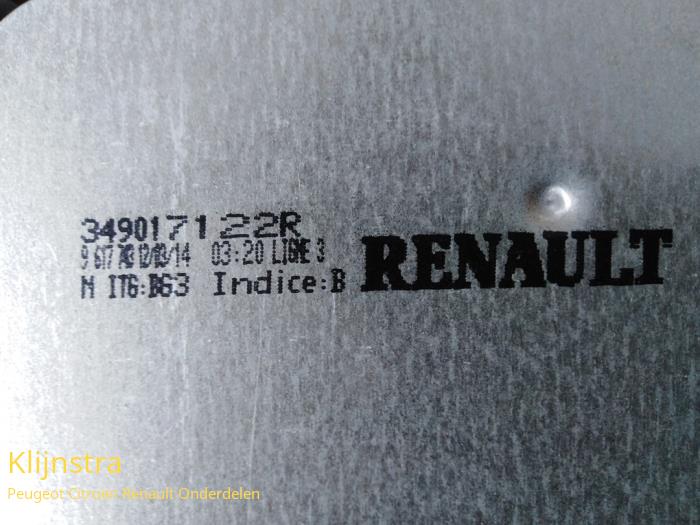Schakelmechaniek van een Renault Clio 2014